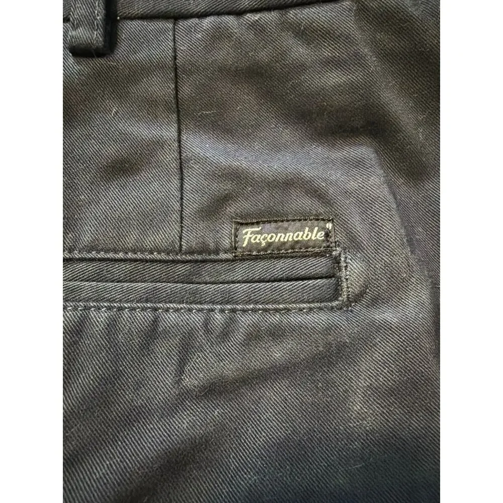 Men’s 40R Faconnable Navy dress pants